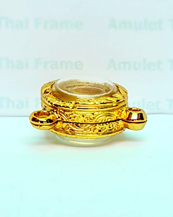 กรอบลูกอม สามห่วงกลมหน้าแบน- D01 ขนาด 17 mm. - Image 2