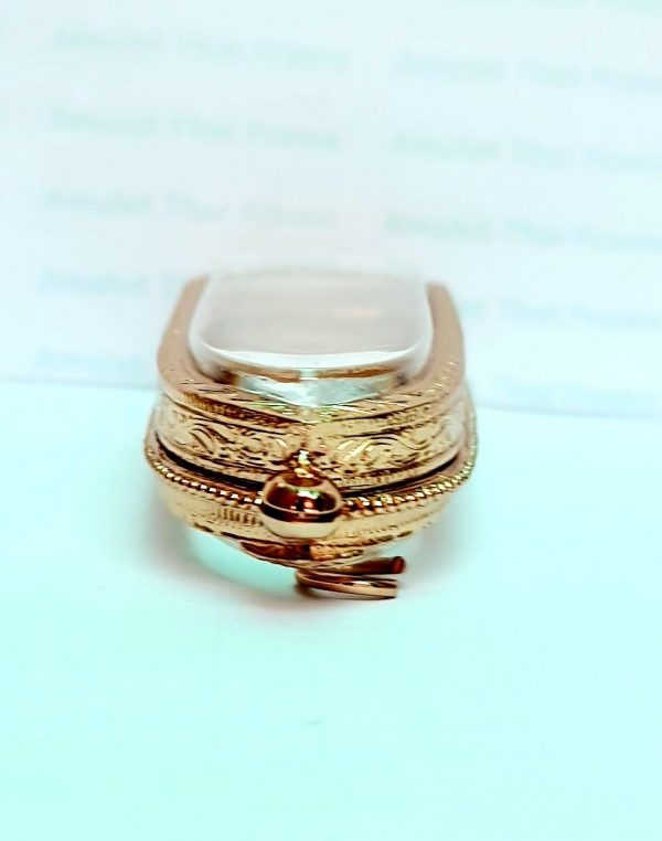 กรอบพระ ตลับพระ พระร่วงรามปืนใหญ่ สีทอง -F02 ขนาด 23*79*9 mm. - Image 3