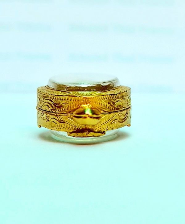 กรอบพระปิดตาเล็ก No2 สีทอง -K02  ขนาด 19*20*9 mm. - Image 3