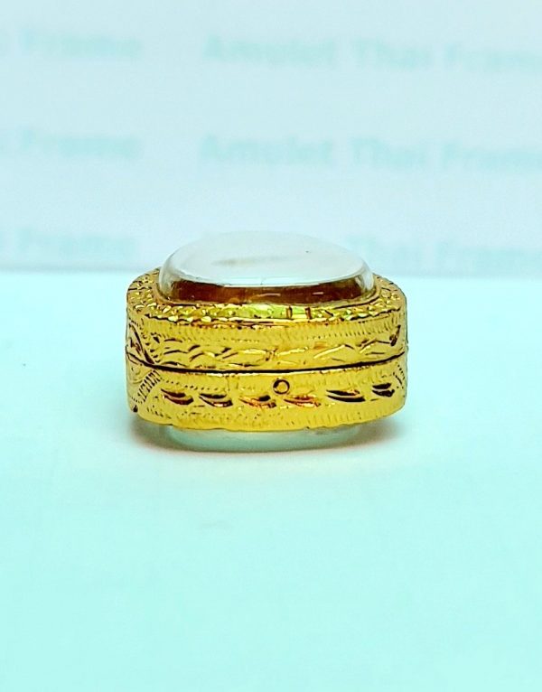 กรอบพระปิดตาเล็ก No2 สีทอง -K02  ขนาด 19*20*9 mm. - Image 4