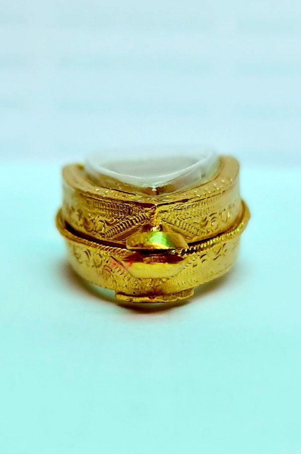 กรอบพระหลวงปู่ทวด 91 สีทอง T06 ขนาด 24*38*13 mm. - Image 3