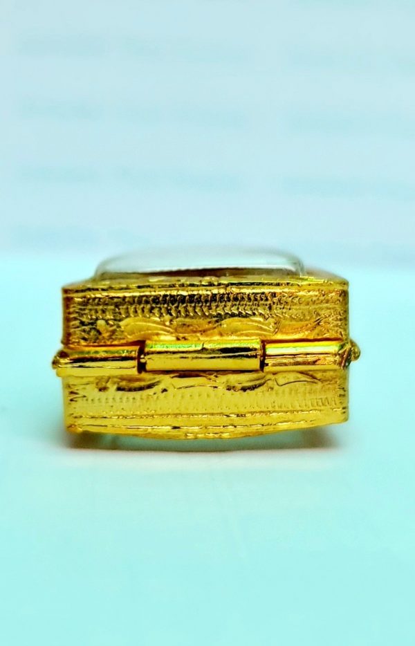 กรอบพระหลวงปู่ทวด 91 สีทอง T06 ขนาด 24*38*13 mm. - Image 4