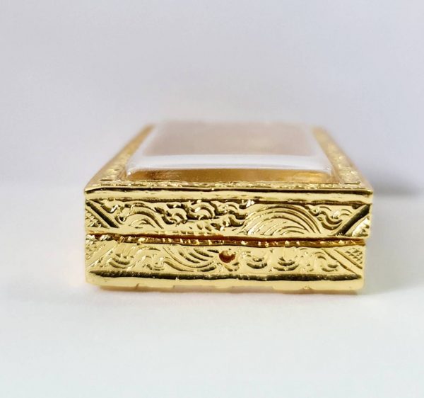 กรอบพระสมเด็จปิรมิตร สีทอง A19  ขนาด 30*40*8 mm. - Image 4