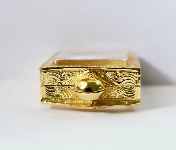 กรอบพระสมเด็จปิรมิตร สีทอง A19  ขนาด 30*40*8 mm. - Image 3
