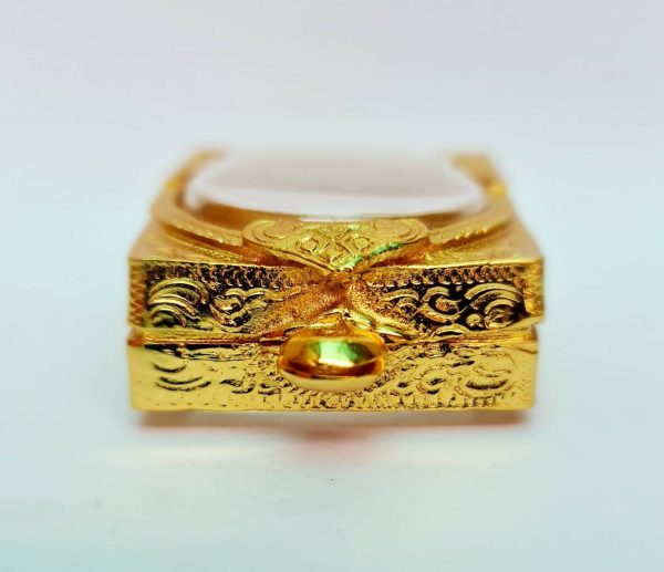 กรอบพระสมเด็จตรีมูรติใหม่ สีทอง A21 ขนาด 30*44*8.2 mm - Image 2