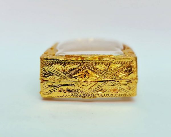 กรอบพระสมเด็จตรีมูรติใหม่ สีทอง A21 ขนาด 30*44*8.2 mm - Image 3