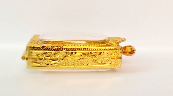 กรอบพระ สมเด็จมาตรฐานเก่า สีทอง-A04 ขนาด27*38*6.8 mm. - Image 4