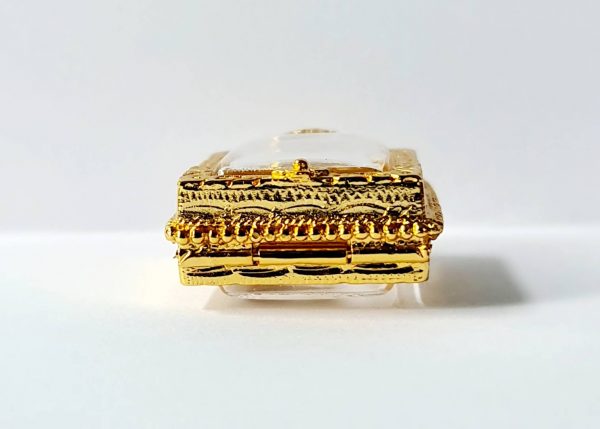 กรอบพระสมเด็จพ่อแก้วเล็ก สีทอง -A16 ขนาด 2.0*2.6*0.5 cm - Image 4