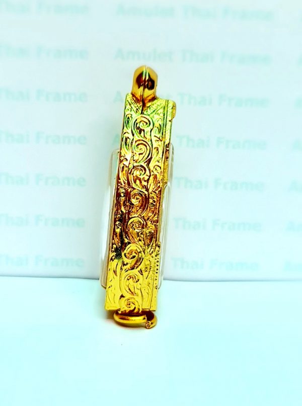กรอบพระเจ้าสัวกลางบางแก้ว สีทอง - L02 - Image 2