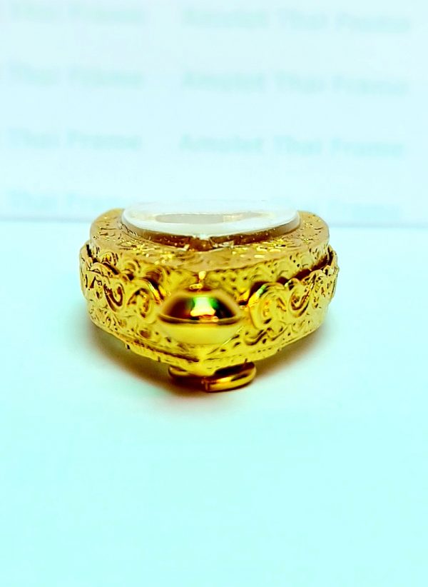 กรอบพระเจ้าสัวกลางบางแก้ว สีทอง - L02 - Image 3