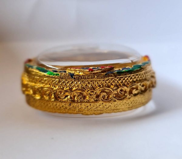 กรอบพระปิดตาสาริกาจัมโบ้ ลงยา K08 ขนาด 40*50*14 mm - Image 2
