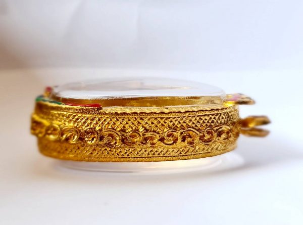 กรอบพระปิดตาสาริกาจัมโบ้ ลงยา K08 ขนาด 40*50*14 mm - Image 3