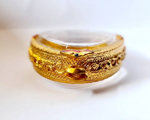 กรอบพระปิดตาสาริกาจัมโบ้ ลงยา K08 ขนาด 40*50*14 mm - Image 4