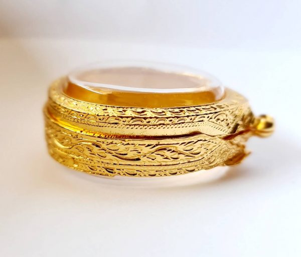 กรอบพระปิดตาสาริกาจัมโบ้ สีทอง K07 ขนาด 35*43*10 mm - Image 4