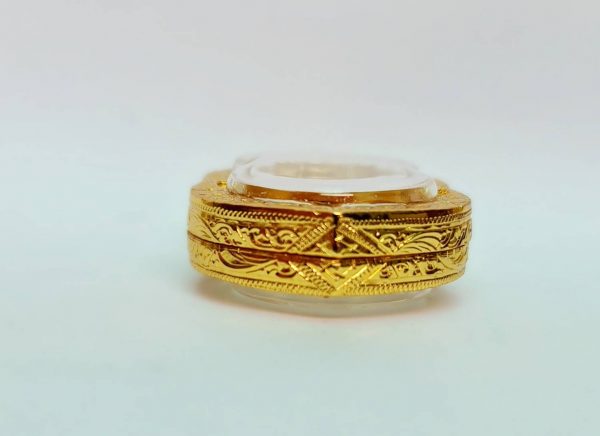 กรอบพระเสมาพ่อพัฒน์ สีทอง - V02 ขนาด 30*40*8 mm - Image 4